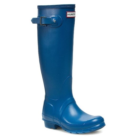 Kalosze HUNTER - Original Tall W23499 Denim Blue eobuwie-pl niebieski Botki