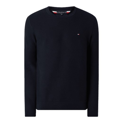 Sweter z bawełny ekologicznej Tommy Hilfiger XL Peek&Cloppenburg  promocyjna cena