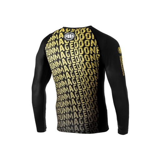 Longsleeve Rashguard Text RMG Pit Bull M Pitbullcity