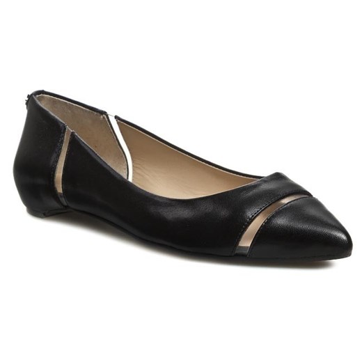 Baleriny GUESS - Flavie2 FL5FL2 LEA02 BLACK eobuwie-pl czarny Baleriny