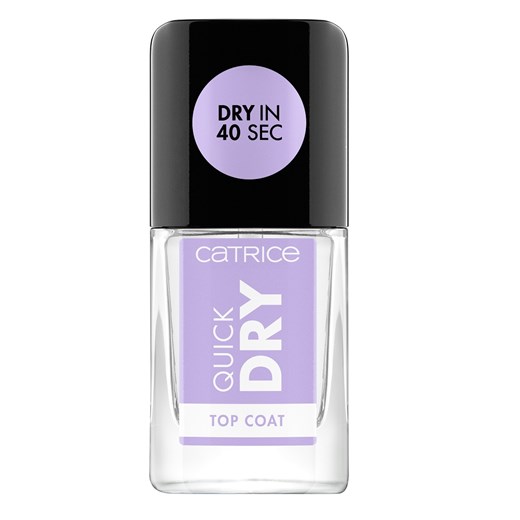 Quick Dry Top Coat nawierzchniowy szybkoschnący top  
do paznokci 10.5ml Catrice 10.5ml perfumgo.pl