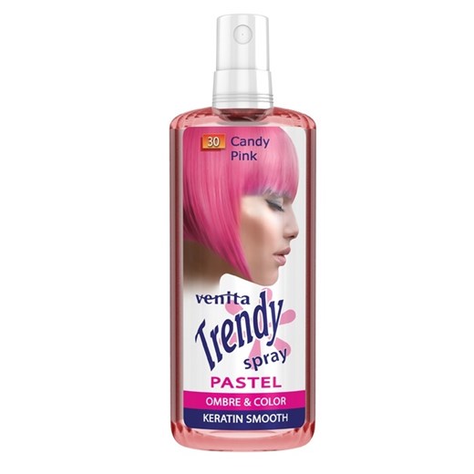 Trendy Spray Pastel koloryzujący spray do włosów 30 Candy Pink 200ml Venita 200ml perfumgo.pl