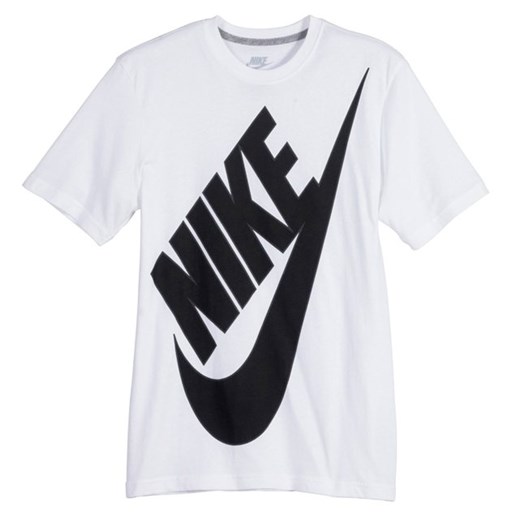 T-shirt z krótkim rękawem, bawełna organiczna, NIKE la-redoute-pl bialy krótkie