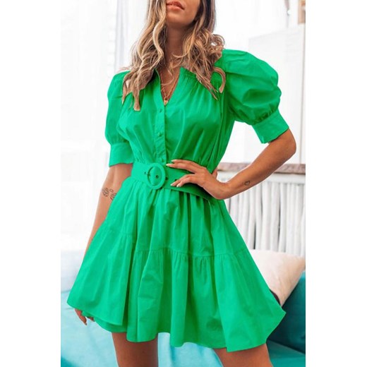 Sukienka BALOSA GREEN XL okazja Ivet Shop
