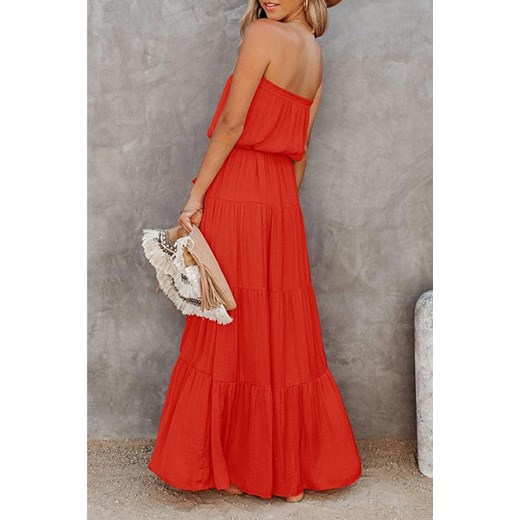 Sukienka KUBANA RED L okazja Ivet Shop