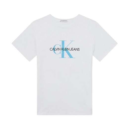 T-shirt chłopięce Calvin Klein z krótkim rękawem z napisami 
