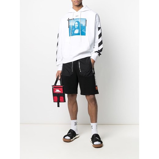 Bluza męska biała Off White z dzianiny