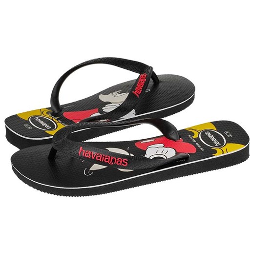 Buty Havaianas K. Disney Stylish Black/Red Ruby (HI12-a) butsklep-pl bialy guma