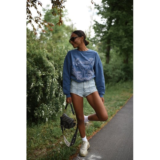 Bluza damska Laurella z aplikacjami