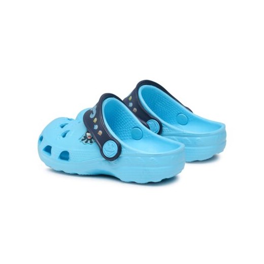 Klapki dziecięce niebieskie Coqui na lato 