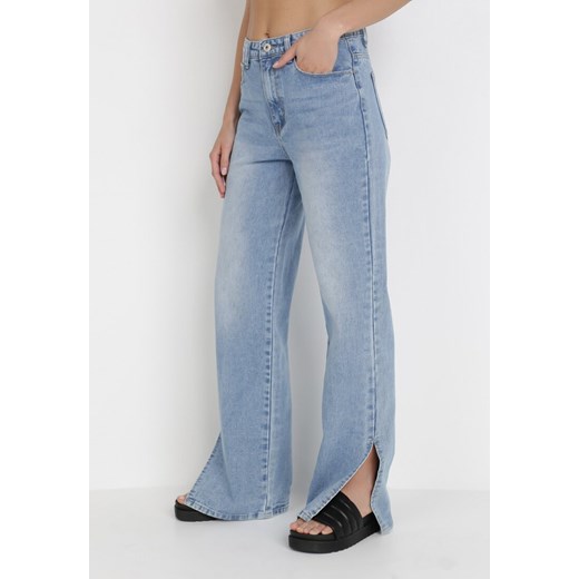 Jeansy damskie Born2be