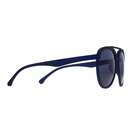 Okulary przeciwsłoneczne pilotki niebieskie EM L12 Em Men`s Accessories promocja EM Men's Accessories