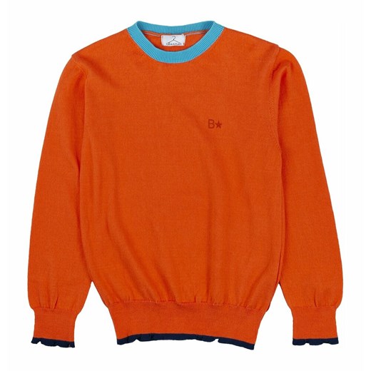 Sweter chłopięcy Berna pomarańczowa 