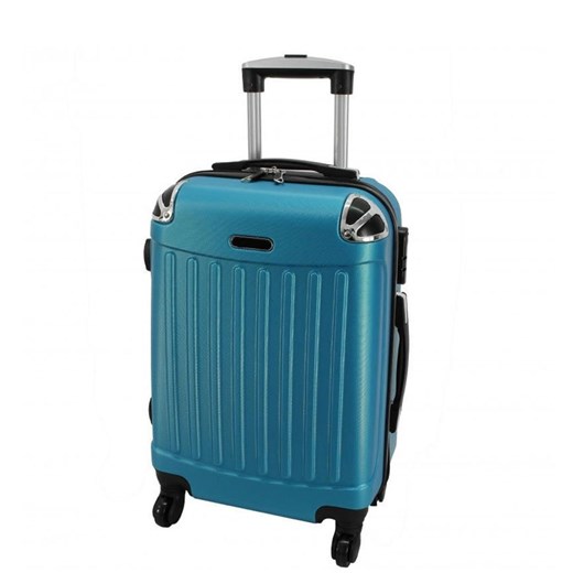 Średnia walizka PELLUCCI RGL 735 M Metaliczno Niebieska Pellucci okazyjna cena Bagażownia.pl