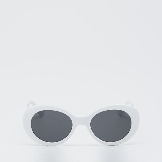 Sinsay - Okulary przeciwsłoneczne - Biały Sinsay Jeden rozmiar Sinsay