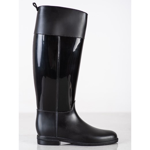 Kalosze damskie CzasNaButy płaskie na wiosnę 