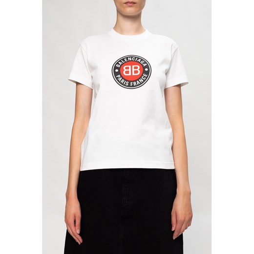 T-shirt z logo L wyprzedaż showroom.pl