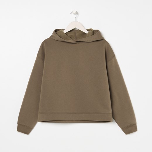Sinsay - Krótka bluza - Khaki Sinsay S Sinsay