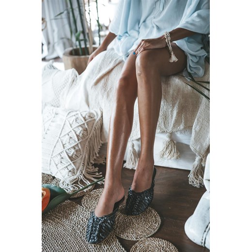 Klapki BAWANA czarne 37 nusa-store.com