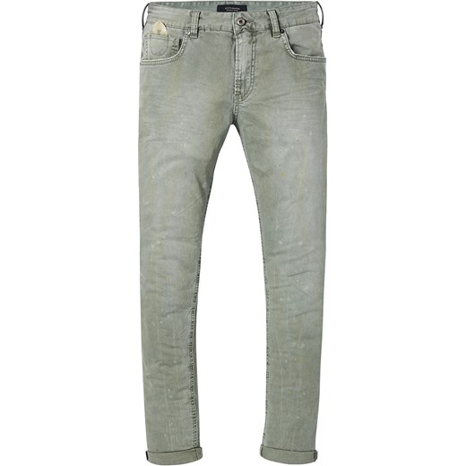 Dżinsy - Skinny fit - w kolorze zielonym W32/L32 wyprzedaż Limango Polska