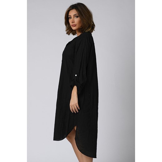 Sukienka "Sana" w kolorze czarnym Plus Size Company 40/42 wyprzedaż Limango Polska
