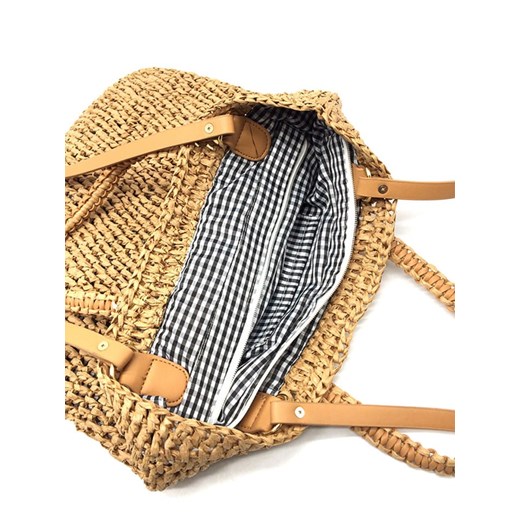 Torebka w kolorze jasnobrązowym - (S)39 x (W)40 cm Inka Brand onesize Limango Polska wyprzedaż