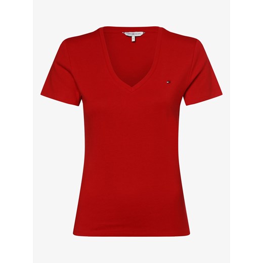 Tommy Hilfiger - T-shirt damski, czerwony Tommy Hilfiger M promocja vangraaf