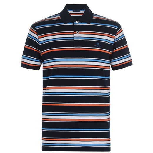 Gant Stripe Short Sleeve Rugger Polo Shirt Gant XL Factcool
