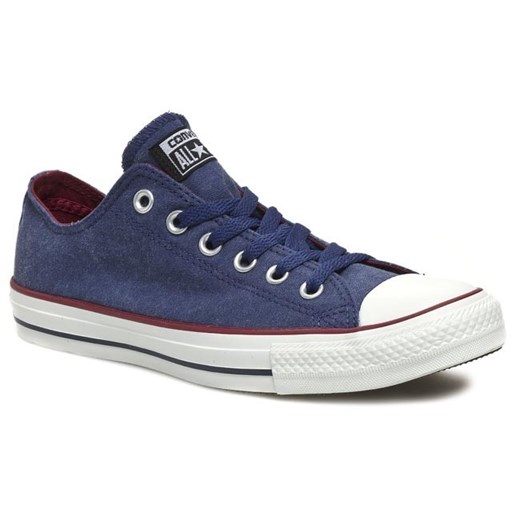 Trampki CONVERSE - Ct Ox Ensign 142235F Ensign Blue eobuwie-pl granatowy jednoplaczaste