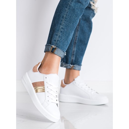 CASUALOWE BIAŁE SNEAKERSY Shelovet 40 zoio.pl