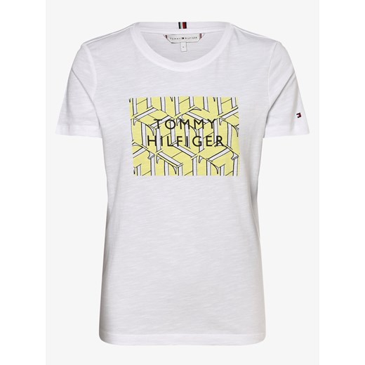 Tommy Hilfiger - T-shirt damski, żółty Tommy Hilfiger L vangraaf
