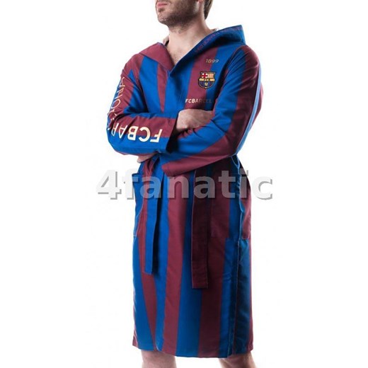szlafrok z kapturem FC Barcelona microfibra ST