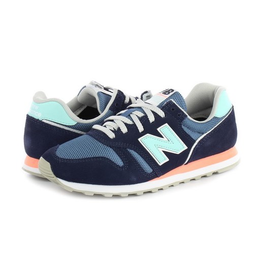 Buty sportowe damskie New Balance płaskie sznurowane