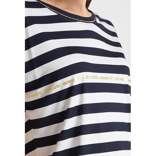 T-shirt w paski z napisem Monnari L E-Monnari okazyjna cena