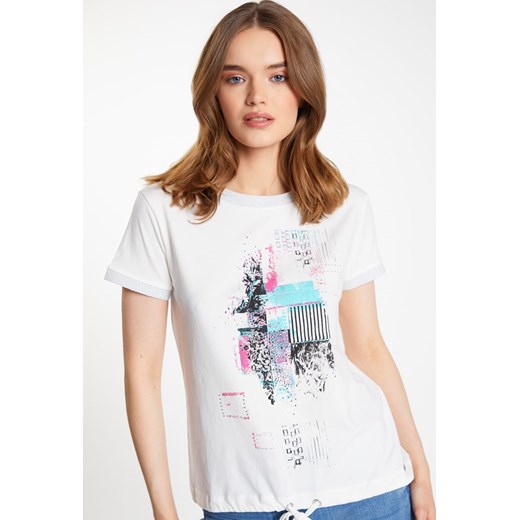 T-shirt damski z printem Monnari S okazja E-Monnari