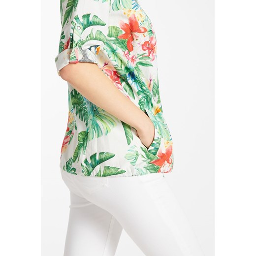 Bluza w tropikalny wzór Monnari 38 okazyjna cena E-Monnari