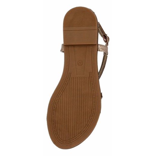 Eleganckie sandały damskie firmy Bellucci Szampańskie (kolory) 39 PaniTorbalska