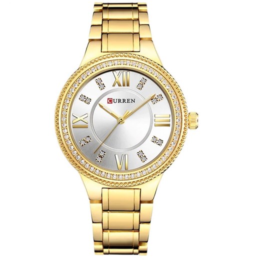 Zegarek CURREN Crystal - Złoty/Biały IZMAEL.eu