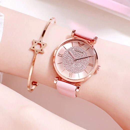 Zegarek Romantic - Różowy IZMAEL.eu