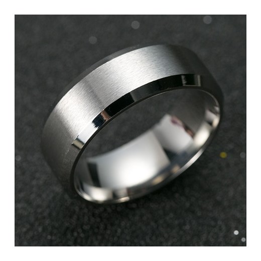 Pierścień Manlike - Srebrny/65mm IZMAEL.eu