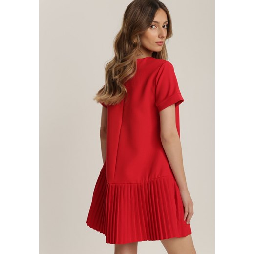 Czerwona Sukienka Prosacia Renee S Renee odzież