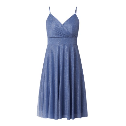 Sukienka Troyden Collection na ramiączkach na sylwestra mini 