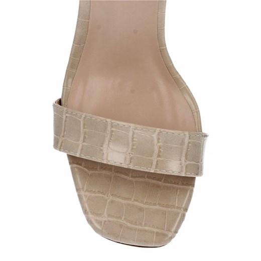 Beżowe buty damskie sandały na obcasie firmy Bellucci (kolory) 38 PaniTorbalska