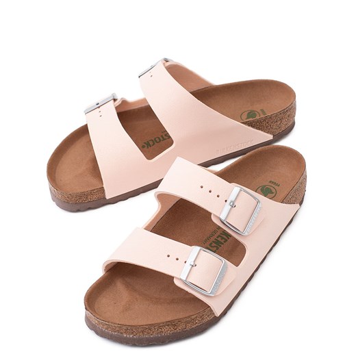 Birkenstock Arizona Earthy Vegan Damskie Różowe (1019662) 38 promocja Worldbox