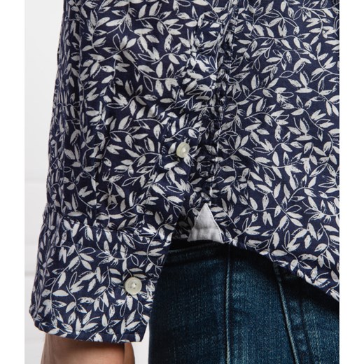 BOSS Koszula Joy | Slim Fit | z dodatkiem lnu 43 Gomez Fashion Store