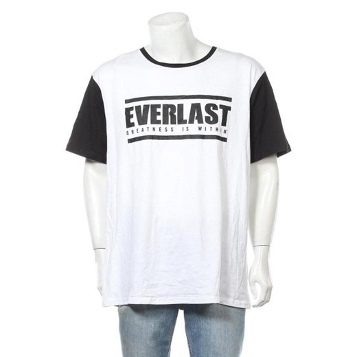 Biały t-shirt męski Everlast młodzieżowy 