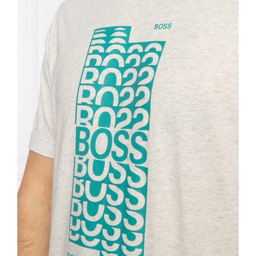 T-shirt męski BOSS HUGO młodzieżowy z krótkim rękawem 