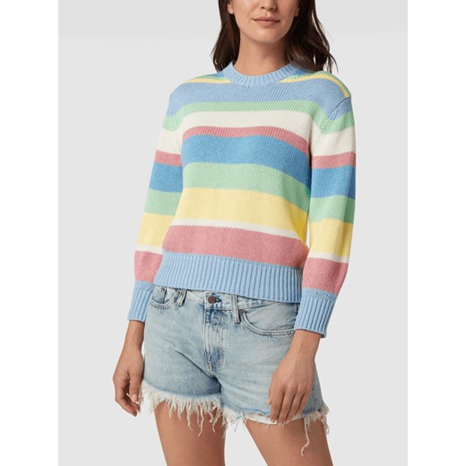 Sweter z dzianiny z paskami Polo Ralph Lauren L wyprzedaż Peek&Cloppenburg