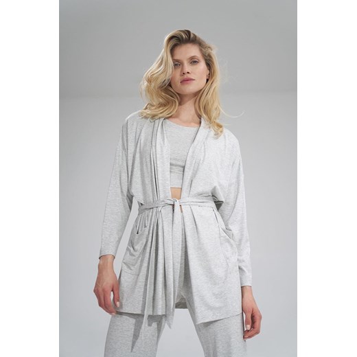 Bluza szary melanż Figl 36/38 (S/M) Jesteś Modna