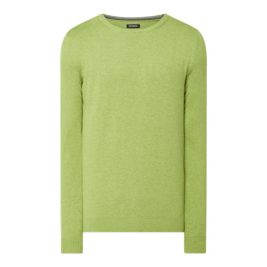 Sweter z bawełny ekologicznej model ‘Santo’ XXL Peek&Cloppenburg 